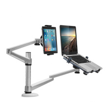 Wholesale Aluminum Alloy Laptop and Tablet Dual Arm Stand Holder